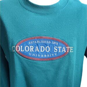 Vintage Men's Sweatshirt Small Colorado State University Jansport CSU USA
